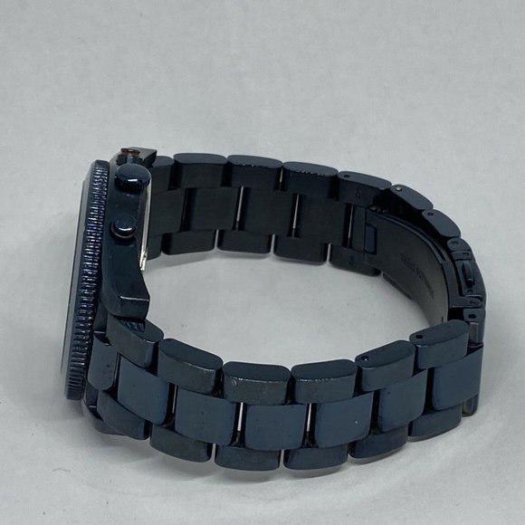 Fossil Perfect Boyfriend ES4093 Women Navy Blue Ba - Picture 9 of 12